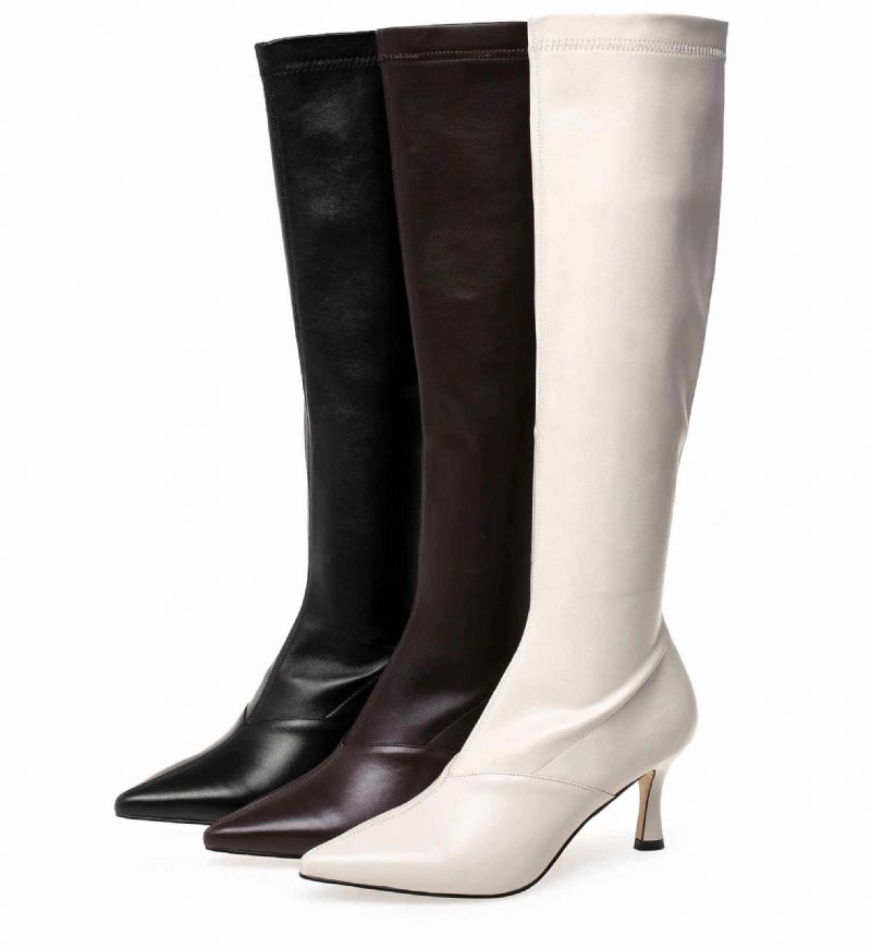 Daira Dames Laarzen - Wit