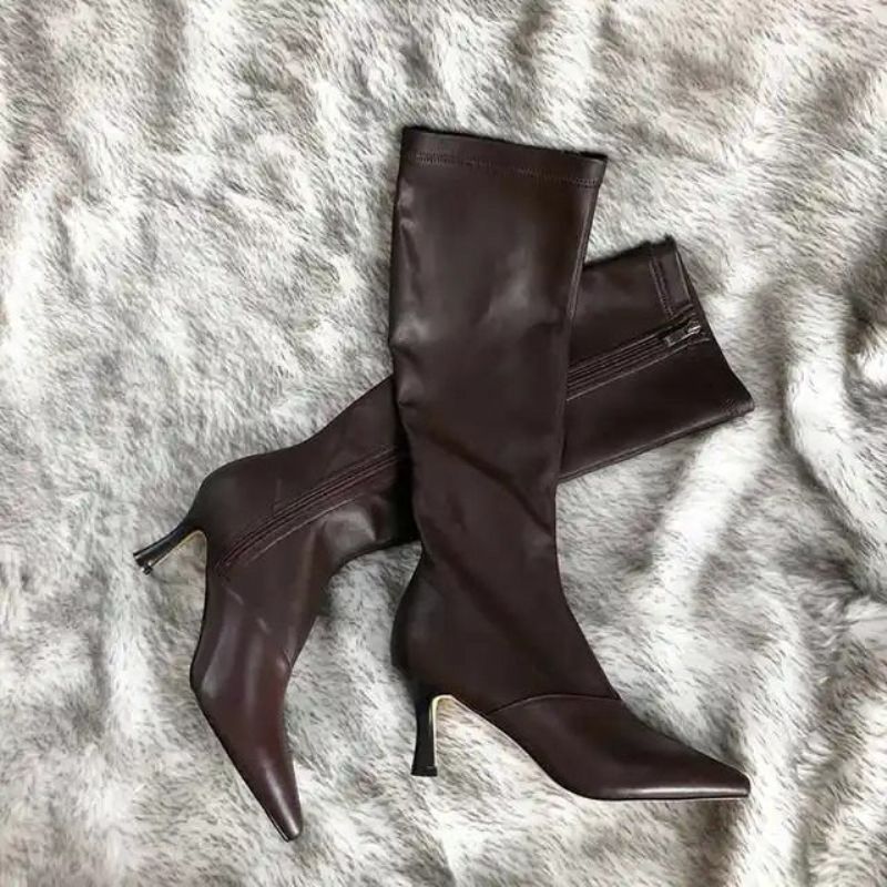 Daira Dames Laarzen - Wit