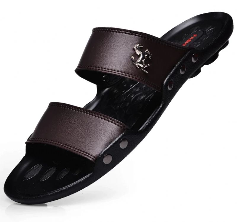 Dalot Heren Casual Sandaal - Koffie