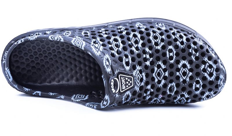Danver Heren Casual Slippers - Zwart