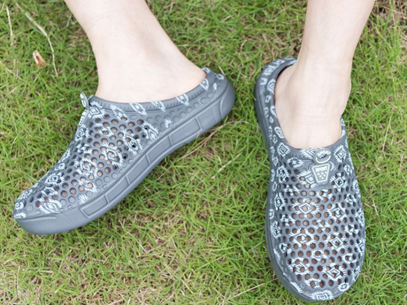 Danver Heren Casual Slippers - Zwart