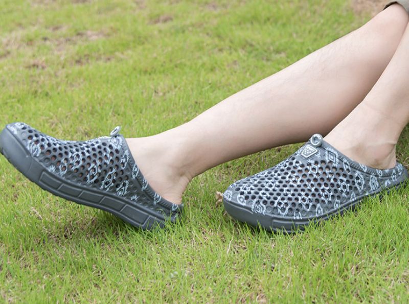 Danver Heren Casual Slippers - Zwart