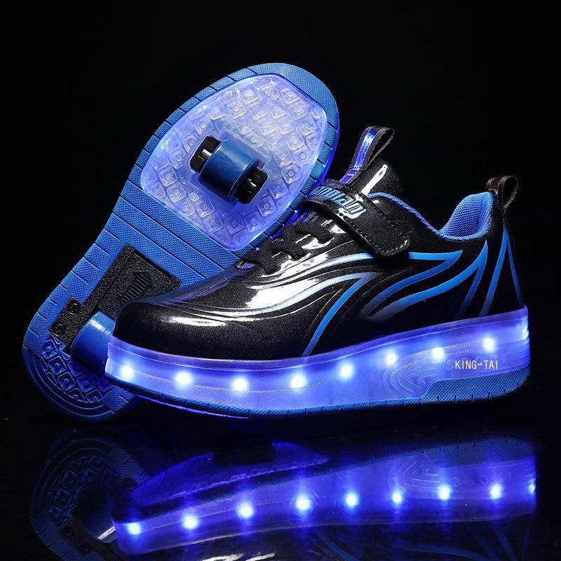 Dany Unisex Sneakers Voor Kinderen Met Rolsysteem - Wit