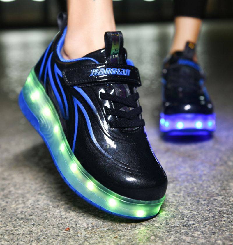 Dany Unisex Sneakers Voor Kinderen Met Rolsysteem - Wit