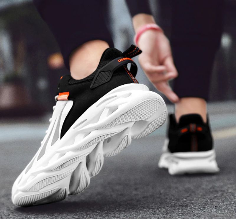 Danzo Heren Casual Sneakers - Wit