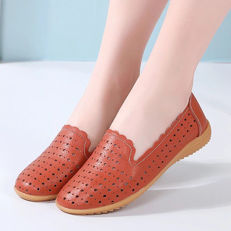 Dara Dames Loafer Schoenen - Wit
