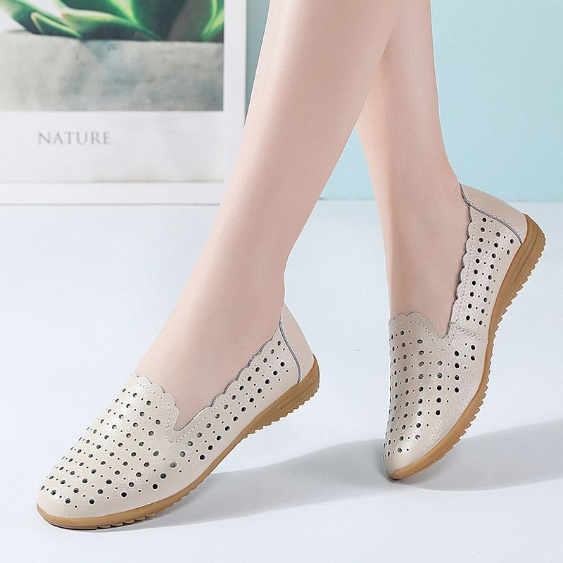 Dara Dames Loafer Schoenen - Wit