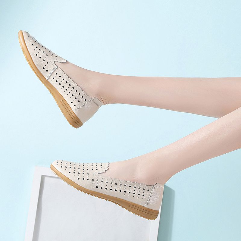 Dara Dames Loafer Schoenen - Wit
