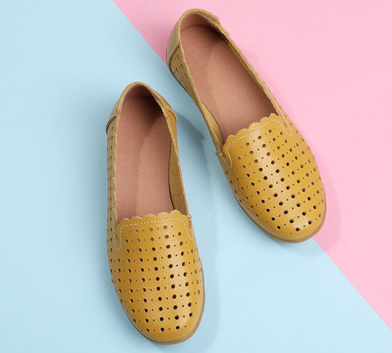 Dara Dames Loafer Schoenen - Wit