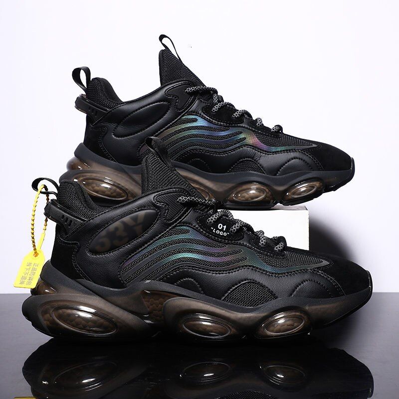 Dareck Herenmode Sneakers - Zwart