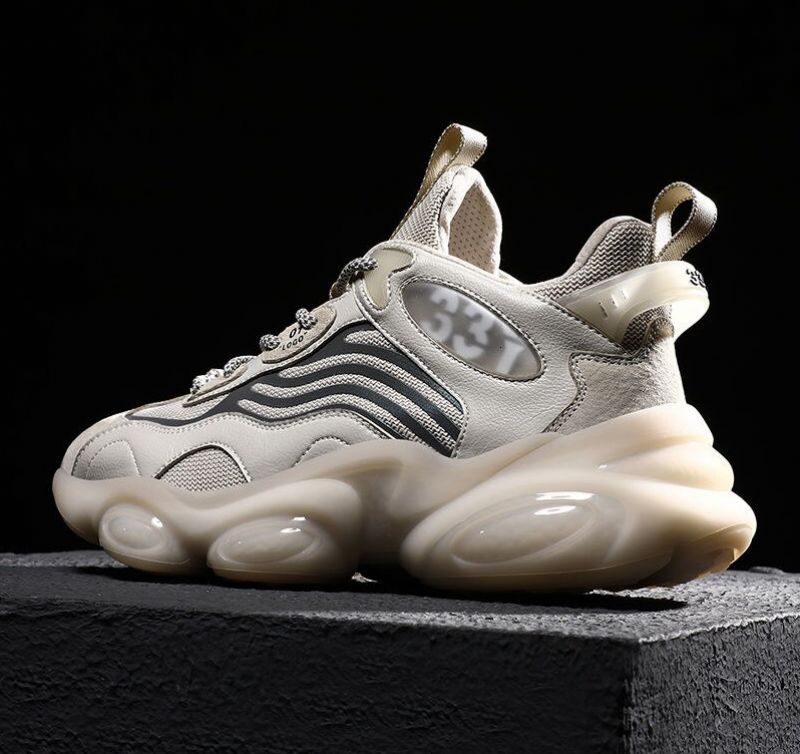Dareck Herenmode Sneakers - Zwart
