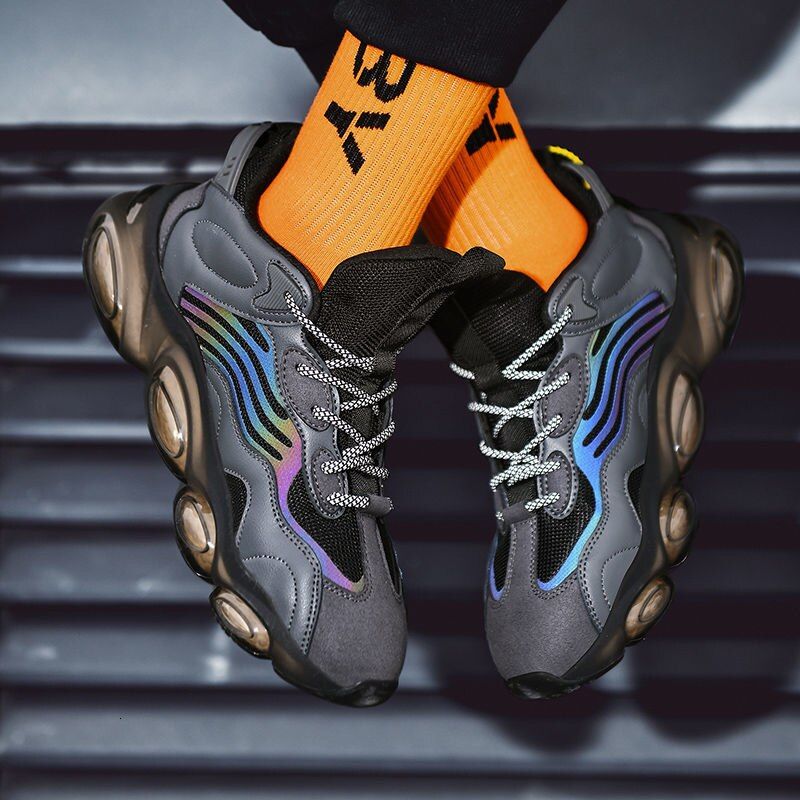 Dareck Herenmode Sneakers - Zwart