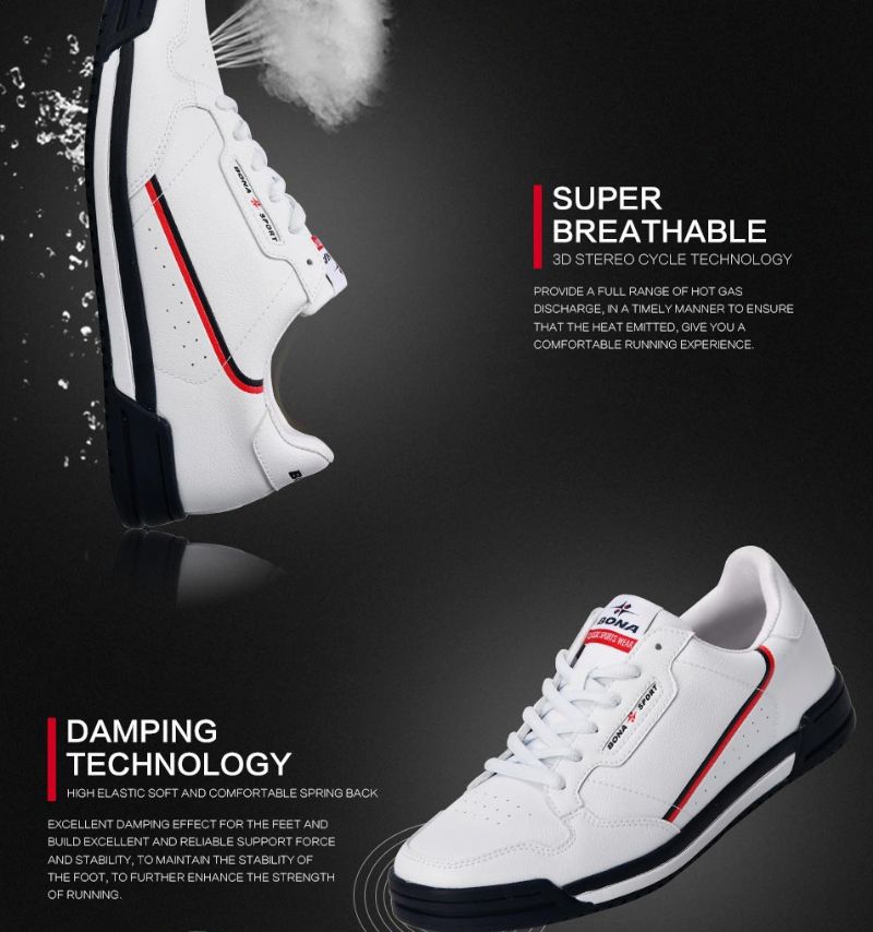 Darickson Herenmode Sneaker - Wit