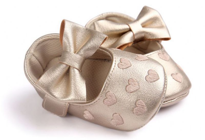 Darlin Baby Meisjes Platte Schoenen - Goud