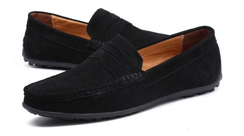 Darwin Heren Loafer Schoenen - Zwart