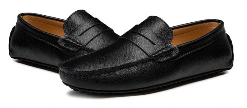 Darwin Heren Loafer Schoenen - Zwart