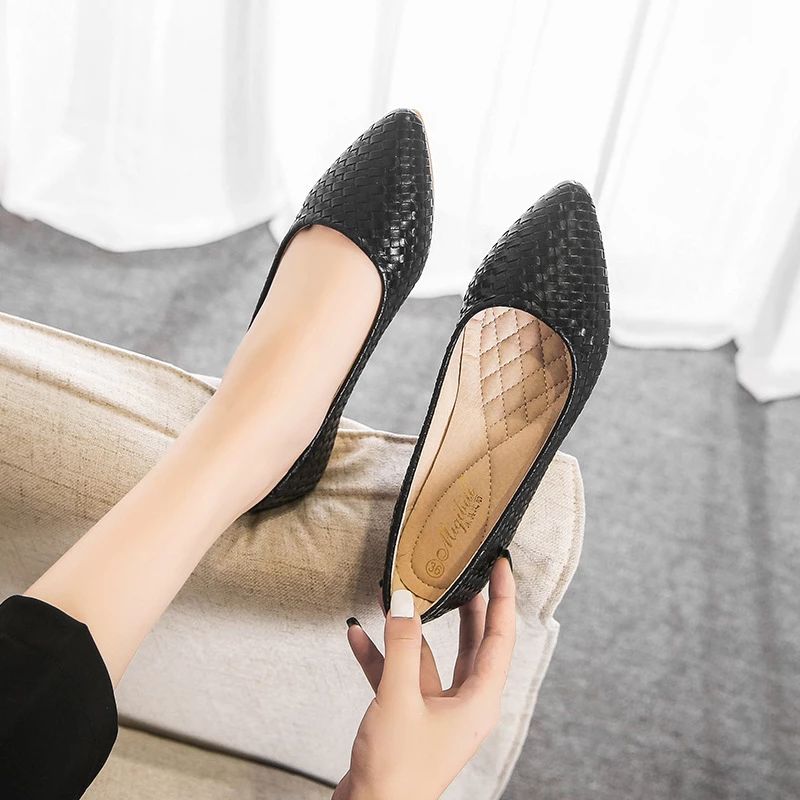 Daryl Dames Platte Schoenen - Zwart