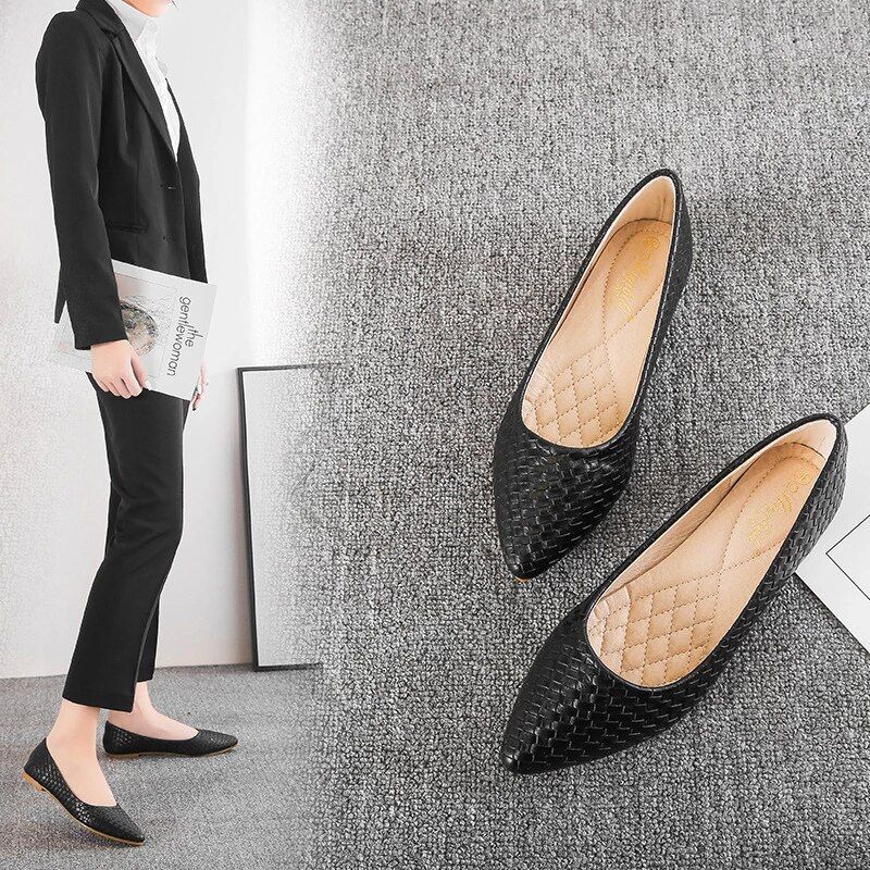 Daryl Dames Platte Schoenen - Zwart