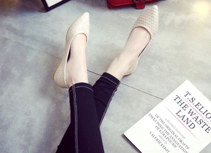 Daryl Dames Platte Schoenen - Zwart