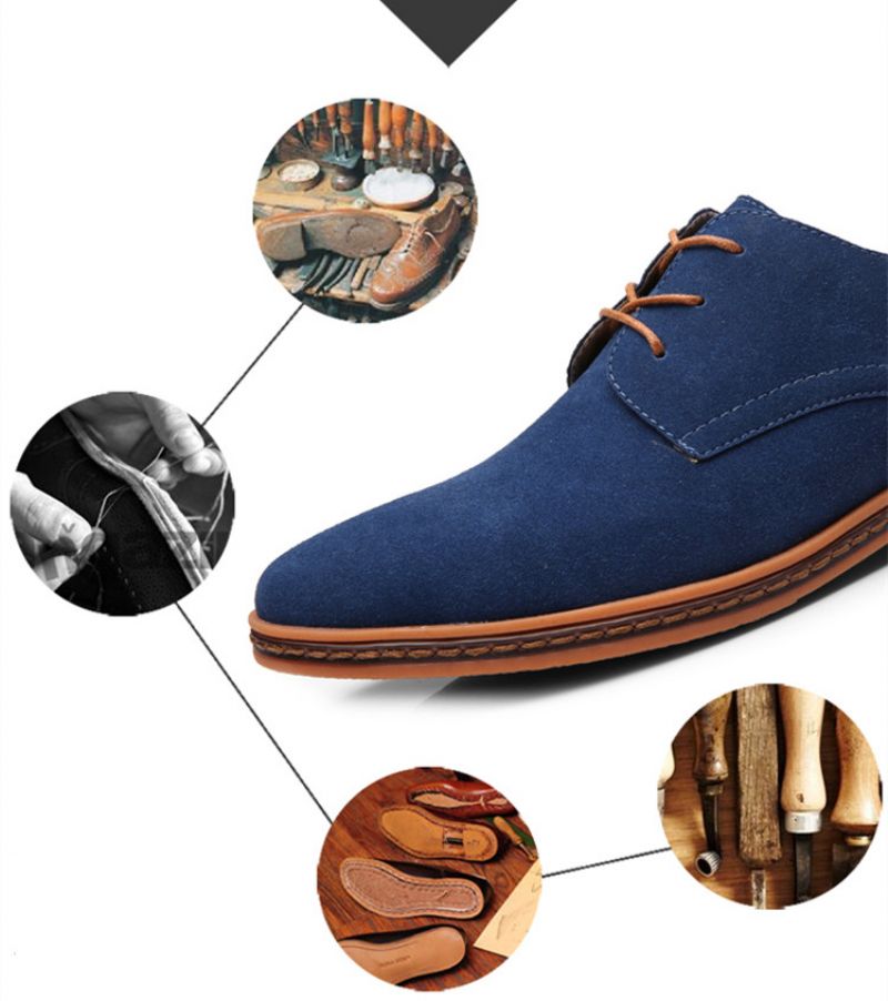 Dave Heren Loafers Vrijetijdsschoenen - Blauw