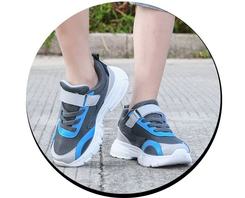 Dave Jongenshardloopschoenen - Grijs