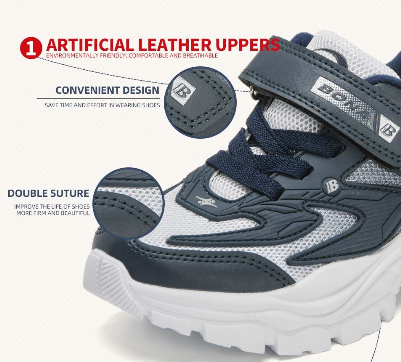 Dave Jongensmode Sneaker - Zwart