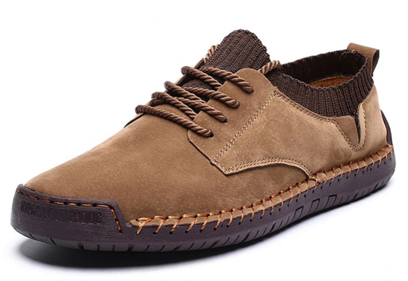 Davian Heren Loafer Schoenen - Kaki