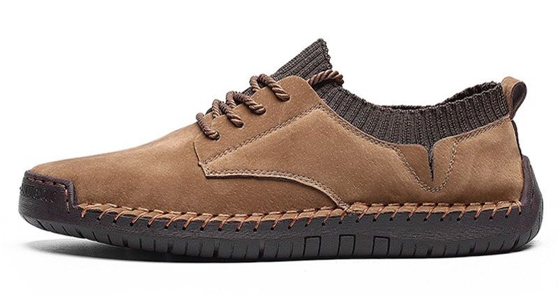 Davian Heren Loafer Schoenen - Kaki