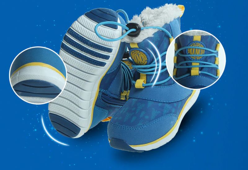 David Jongens Snowboot - Zwart Bont