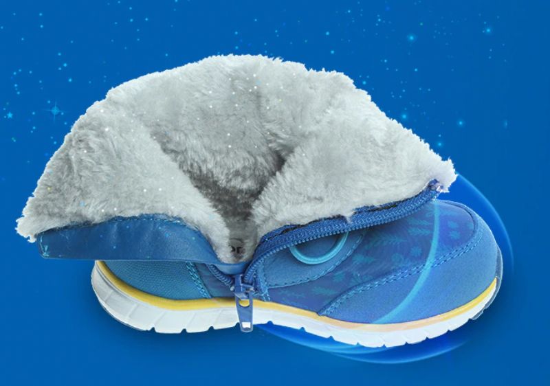 David Jongens Snowboot - Zwart Bont