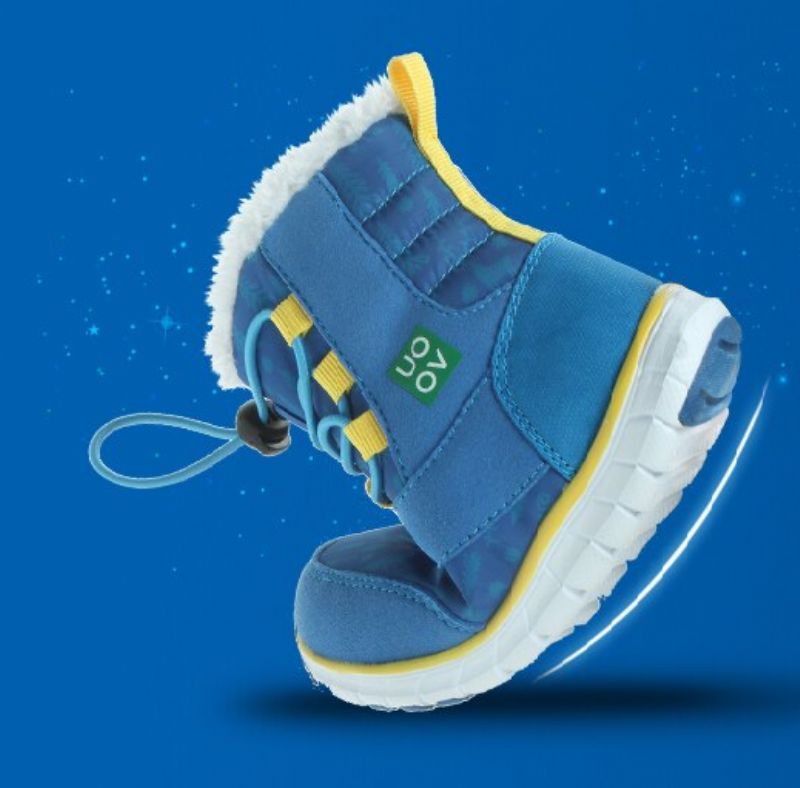 David Jongens Snowboot - Zwart Bont