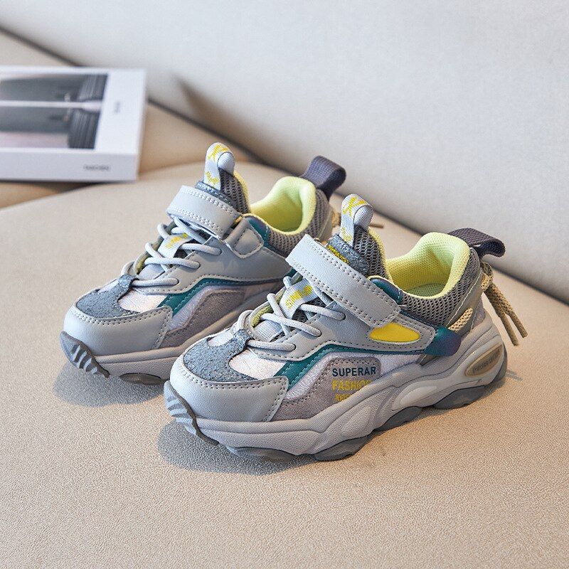 Davinson Jongens Hardloopschoenen - Groen
