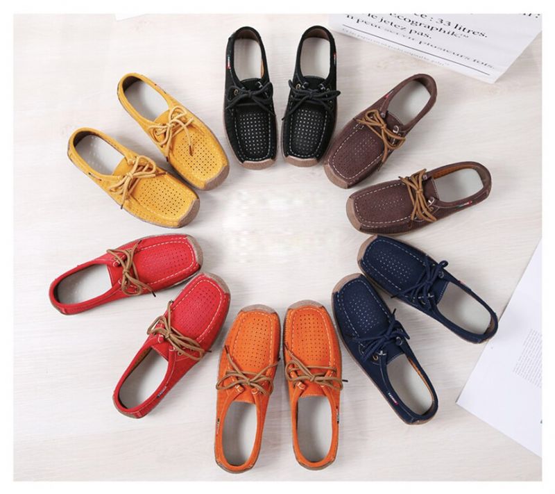 Daysi Dames Loafer Schoenen - Bruin