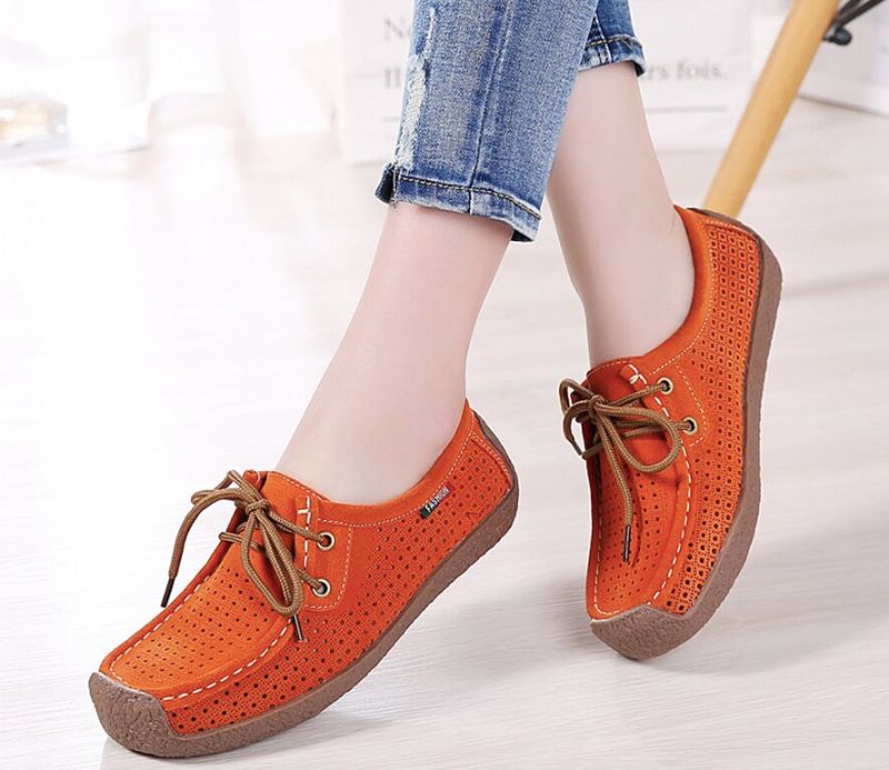 Daysi Dames Loafer Schoenen - Bruin