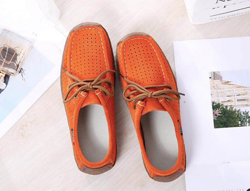 Daysi Dames Loafer Schoenen - Bruin