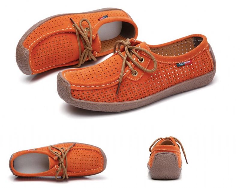 Daysi Dames Loafer Schoenen - Bruin