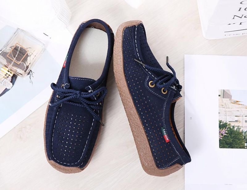 Daysi Dames Loafer Schoenen - Bruin
