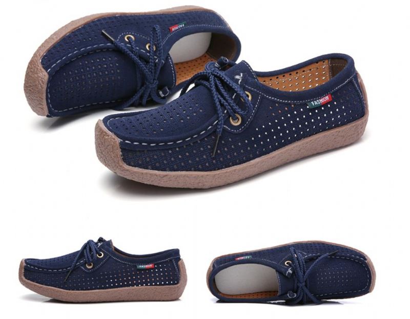 Daysi Dames Loafer Schoenen - Bruin