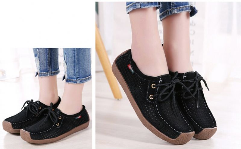 Daysi Dames Loafer Schoenen - Bruin
