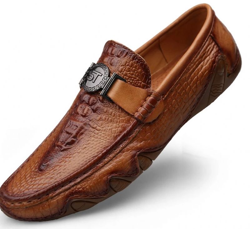 Dean Heren Casual Loafer - Bruin