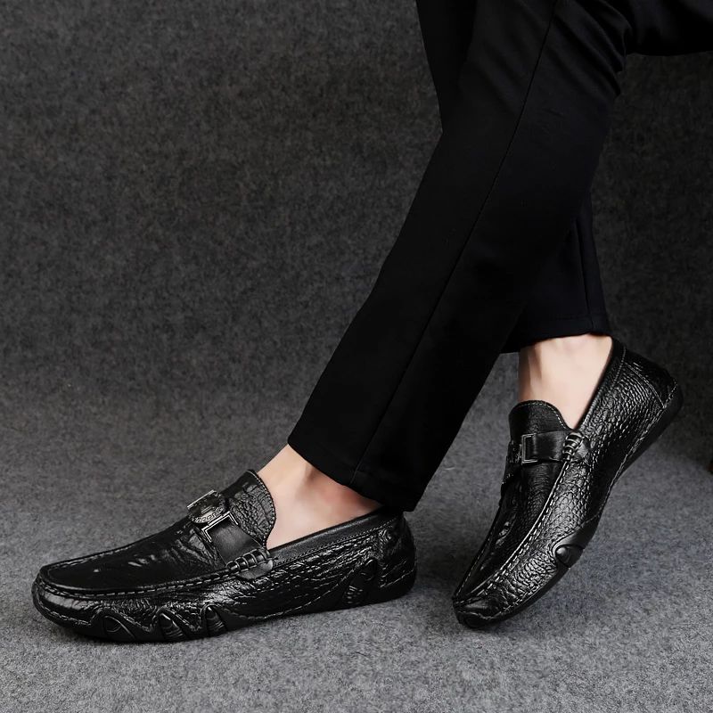 Dean Heren Casual Loafer - Bruin