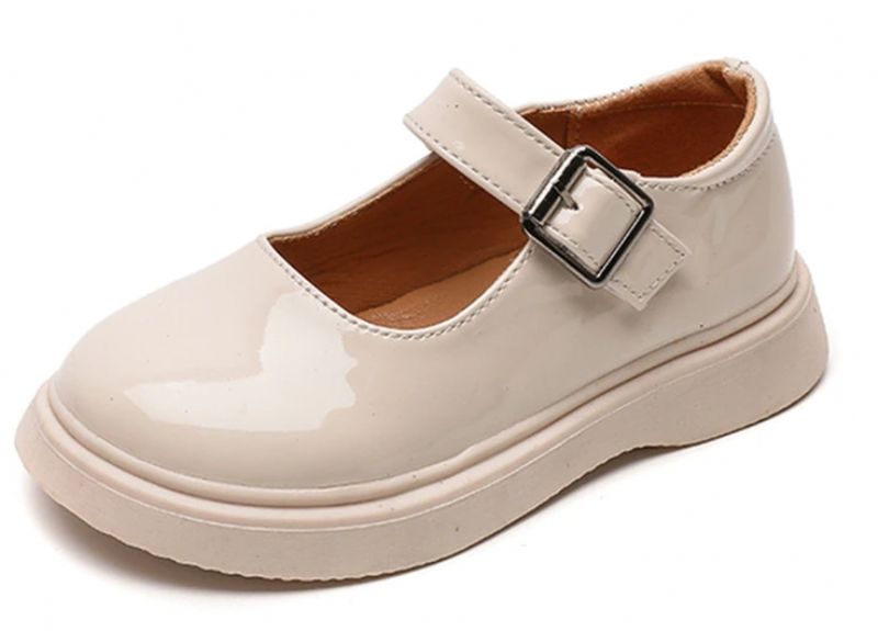 Debbie Meisjes Platte Schoenen - Wit