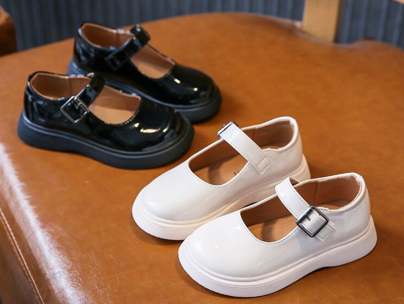 Debbie Meisjes Platte Schoenen - Wit