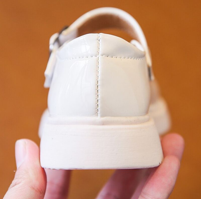 Debbie Meisjes Platte Schoenen - Wit
