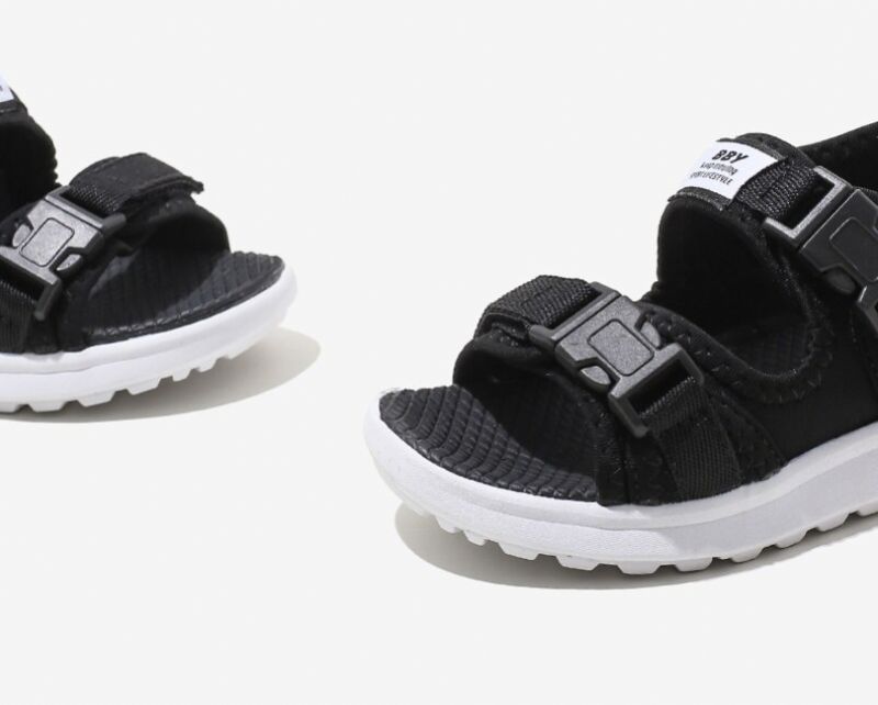 Debie Unisex Kindermode Sandaal - Zwart