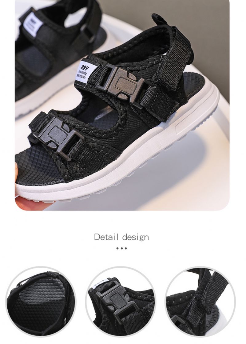 Debie Unisex Kindermode Sandaal - Zwart