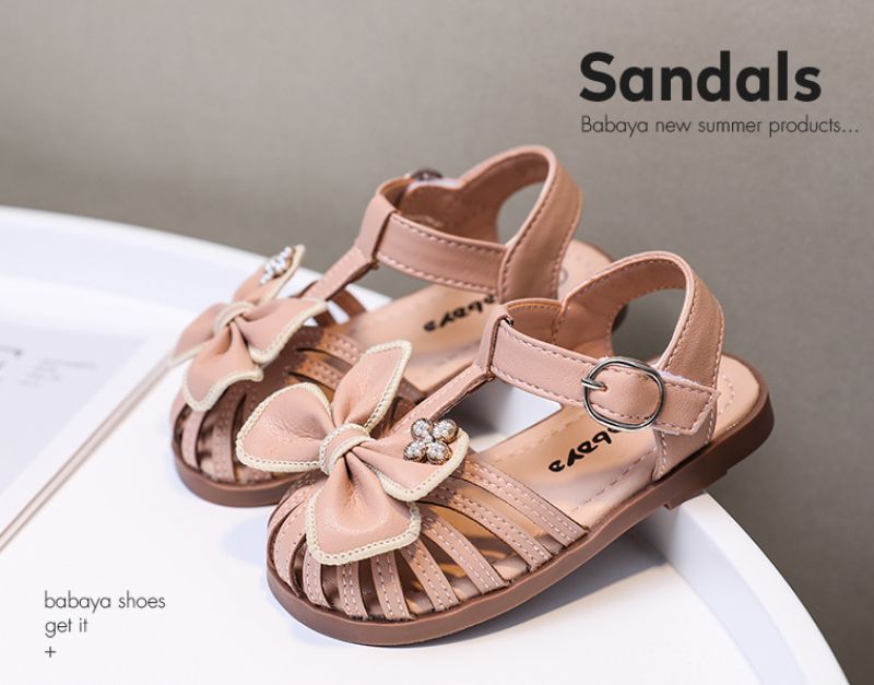 Debussy Fashion Sandaal Voor Babymeisjes - Beige