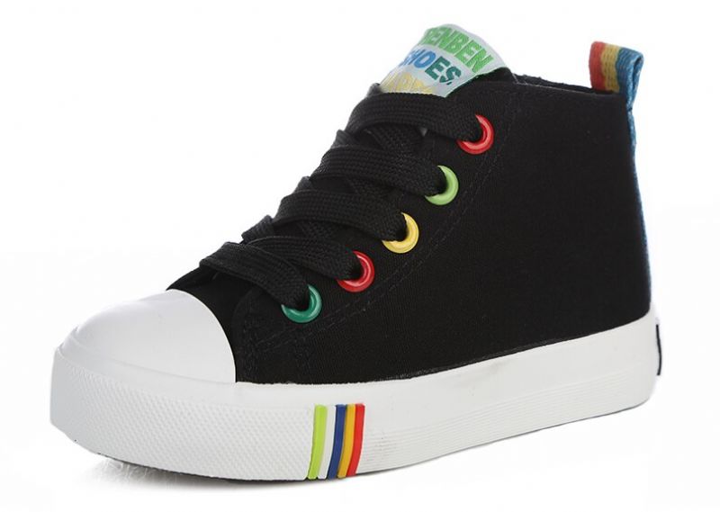 Deg Unisex Casual Sneaker Voor Kinderen - Zwart
