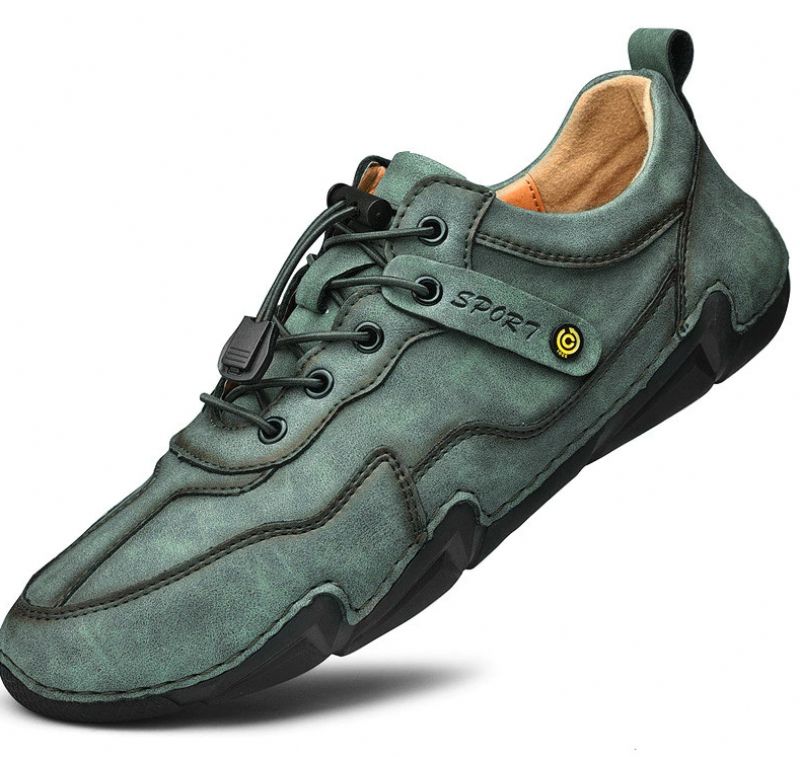 Delatorre Heren Casual Sneakers - Groen
