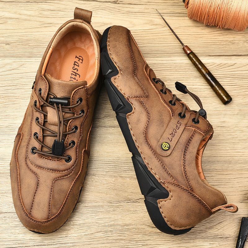 Delatorre Heren Casual Sneakers - Groen